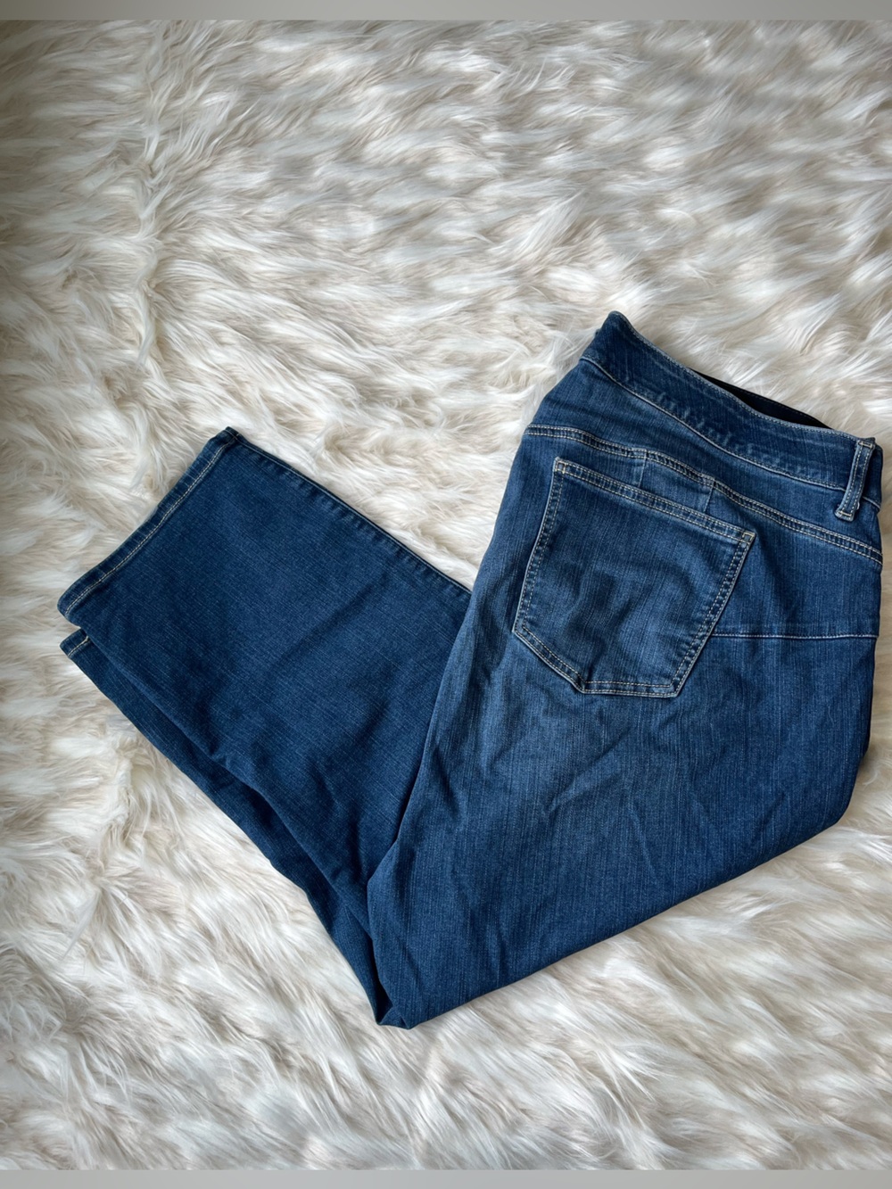 Torrid Bombshell Skinny Size 22 Jeans Women's High Rise Cropped Medium Wash